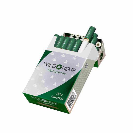 Wild Hemp Hempettes® - 1500mg Natural CBD Cigarettes 20ct