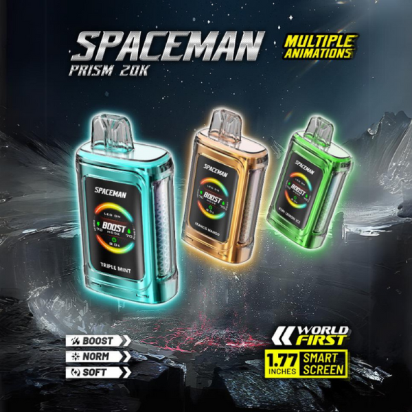 Spaceman Prism 20K 5% 20000 Puffs Disposable