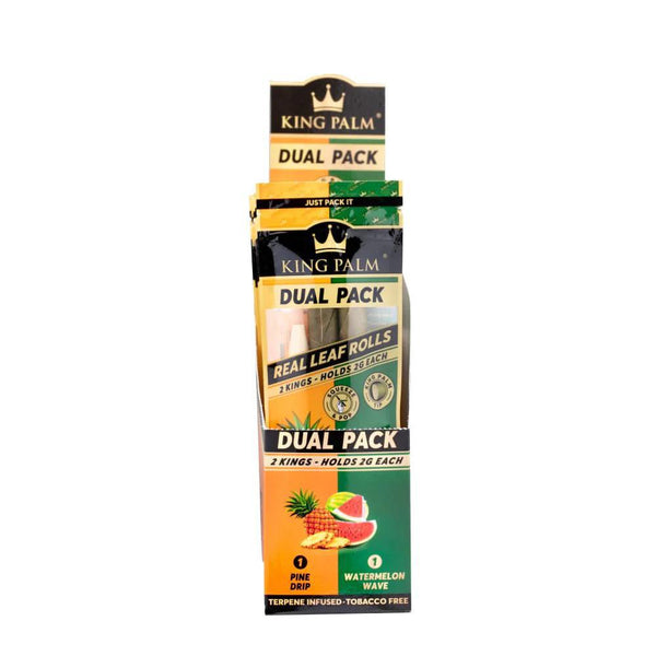 King Palm King Size Rolls Dual Pack Flavors