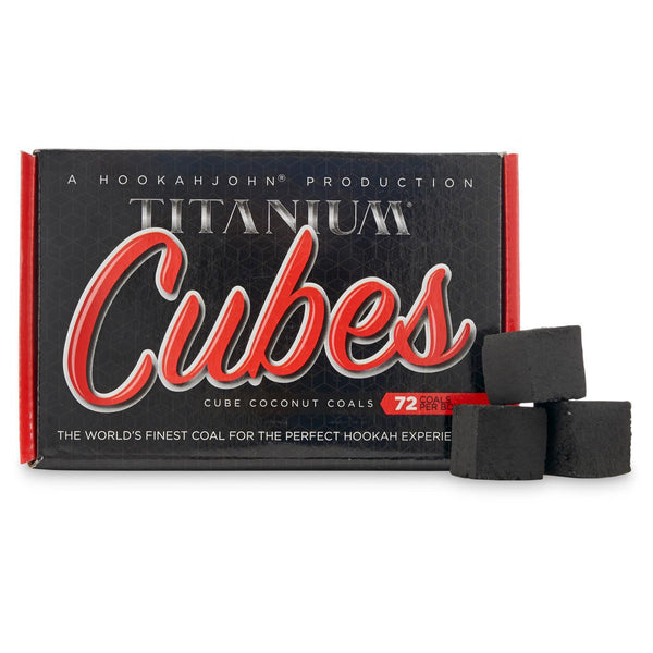 Titanium Cubes Charcoal 72ct