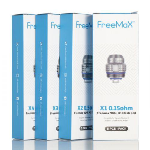 FreeMax 904L X Mesh Replacement Coils - Pack of 5 Maxluke