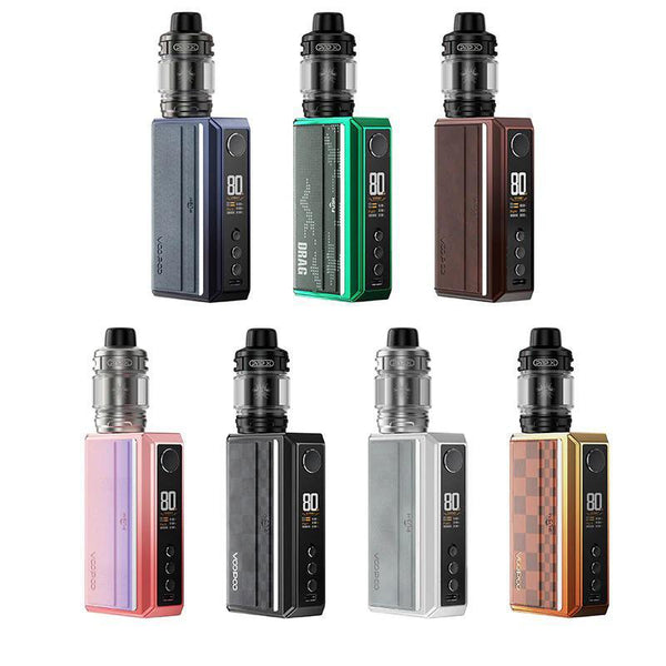 Voopoo Drag 5 177W Dual 18650 Starter Kit With 5.5ML UFORCE-X Tank