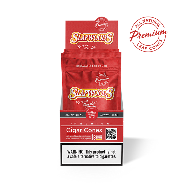 Slapwood Premium Cigar Cones - 3pk