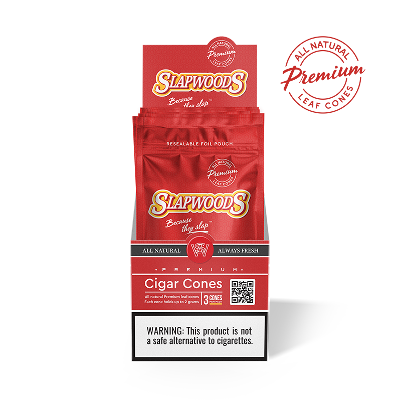 Slapwood Premium Cigar Cones - 3pk