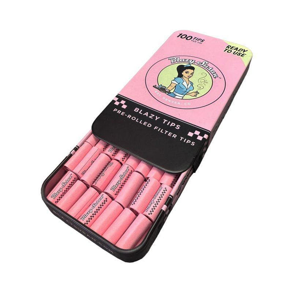 Blazy Susan Pink Pre-Rolled Tips 100ct Tin