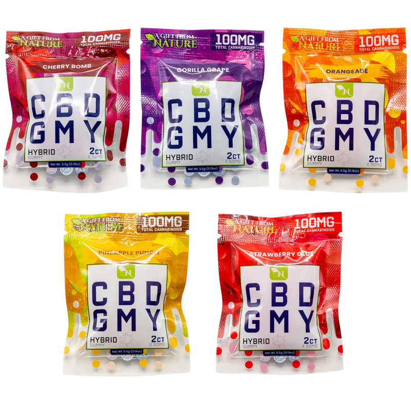 AGFN CBD Gummies 100mg 2ct