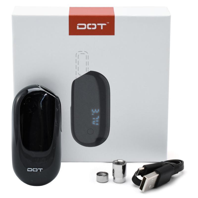 DOT Mini Q 650mAh 510 Vaporizer Battery Mod Black