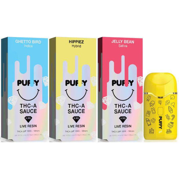 Puffy CBD-A Sauce Blend 4.5G Disposable