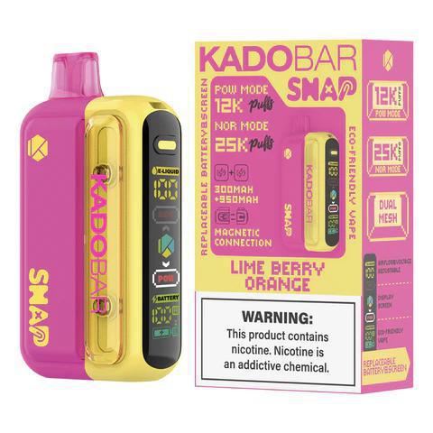 Kado Bar Snap 5% 25K Puffs Disposable Kit & Pod