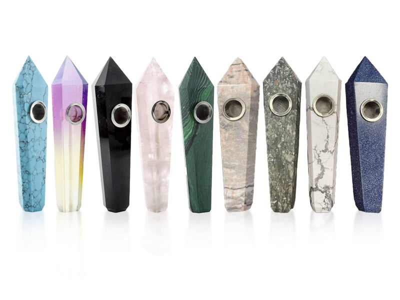 Gemstone Hand Pipe