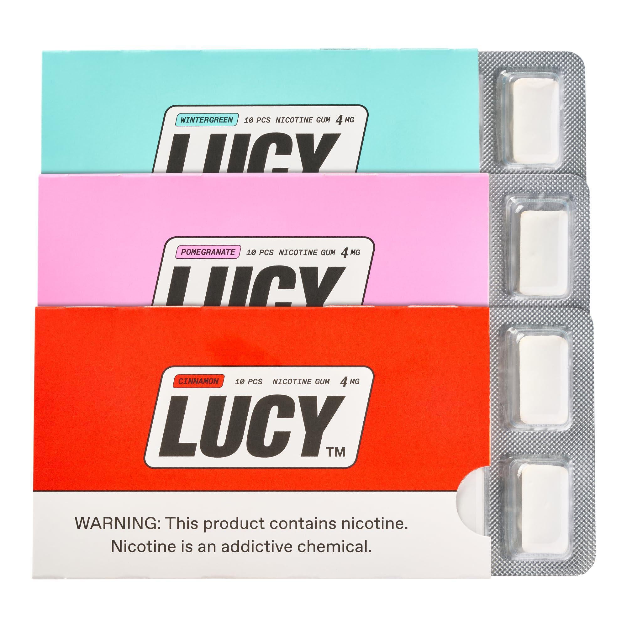 Lucy Nicotine Gum – Sam's Paradise Vape, CBD, and Smoke