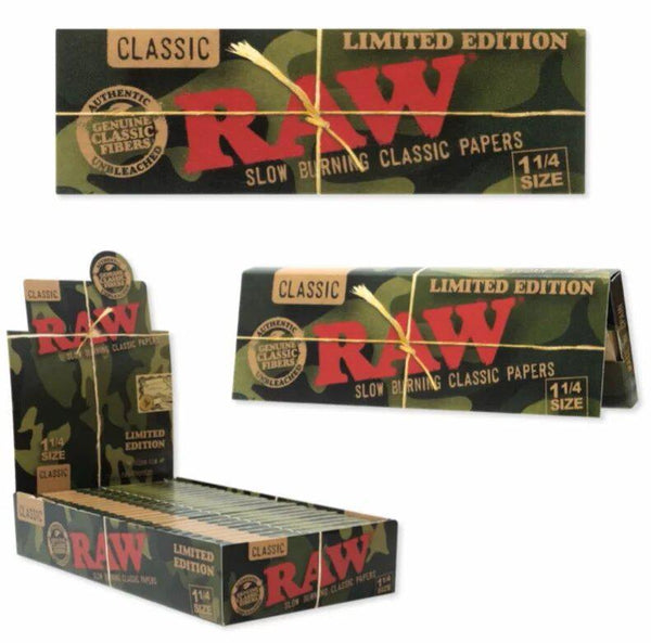 Raw Classic Limited Edition Camo Papers | 1 1/4