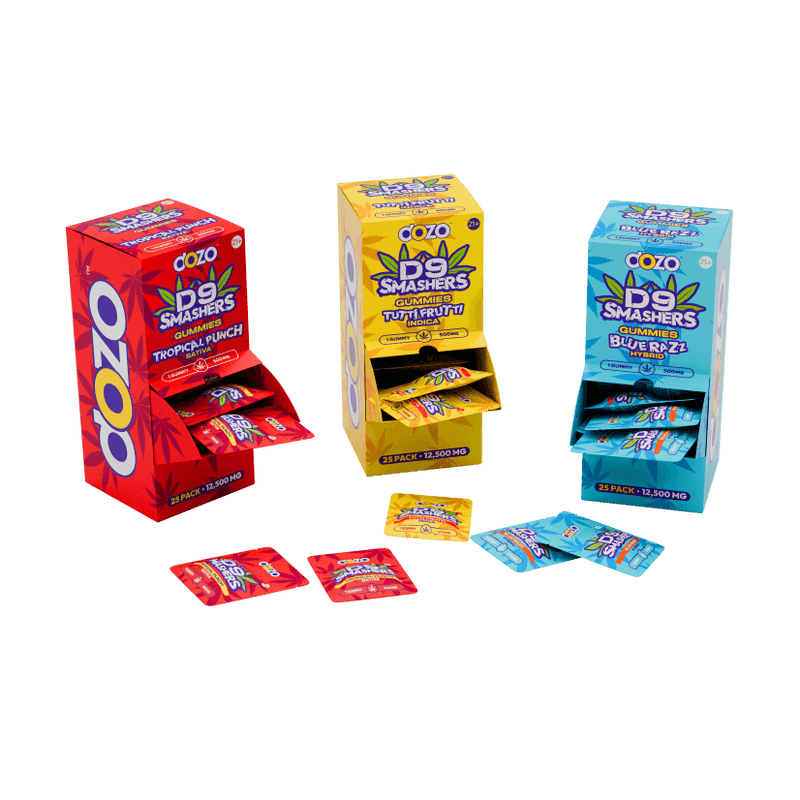 Dozo D9 Smashers Gummies – 500mg - 1ct