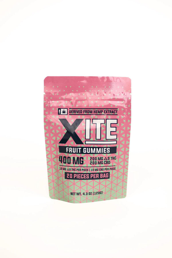 Xite D9 400MG Fruit Gummies | 20ct bag | 4.3oz