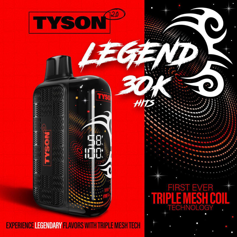 Tyson 2.0 Legend 30K Puffs 16ML Disposable