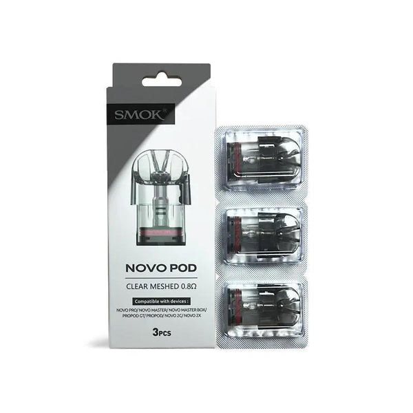 Smok Novo Pod (Clear Meshed 3mL)