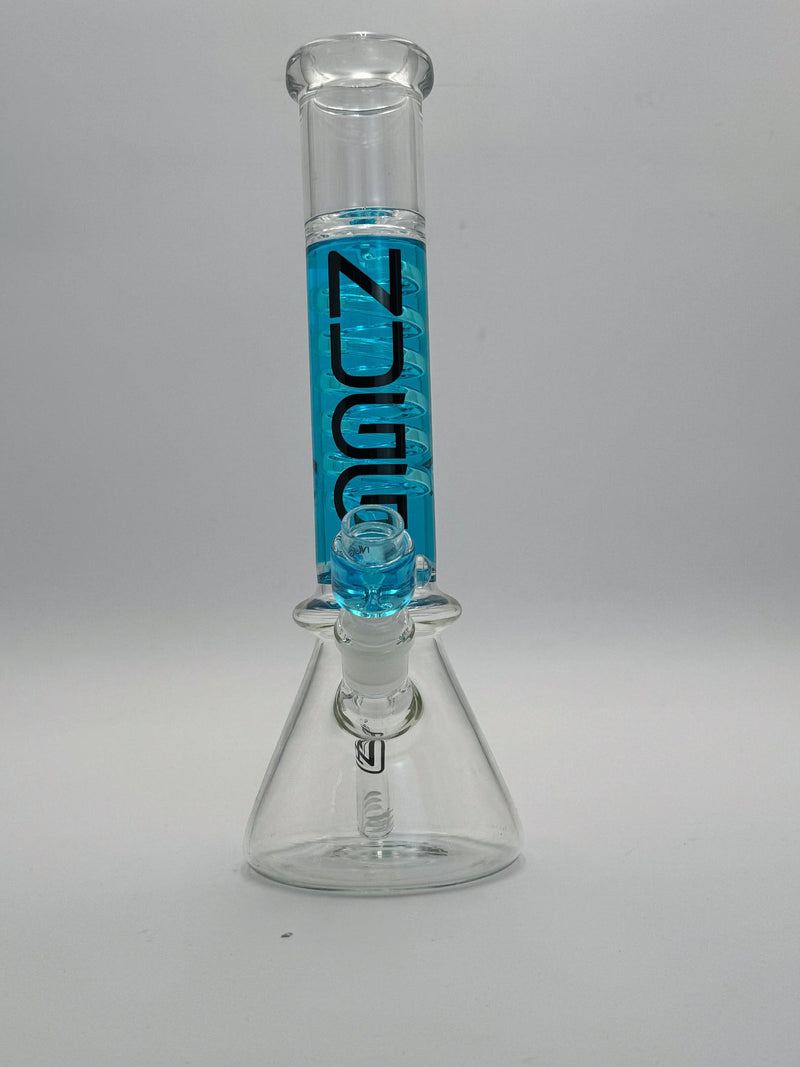 Nugg Life Glass Spiral Freezable Beaker Water Pipe