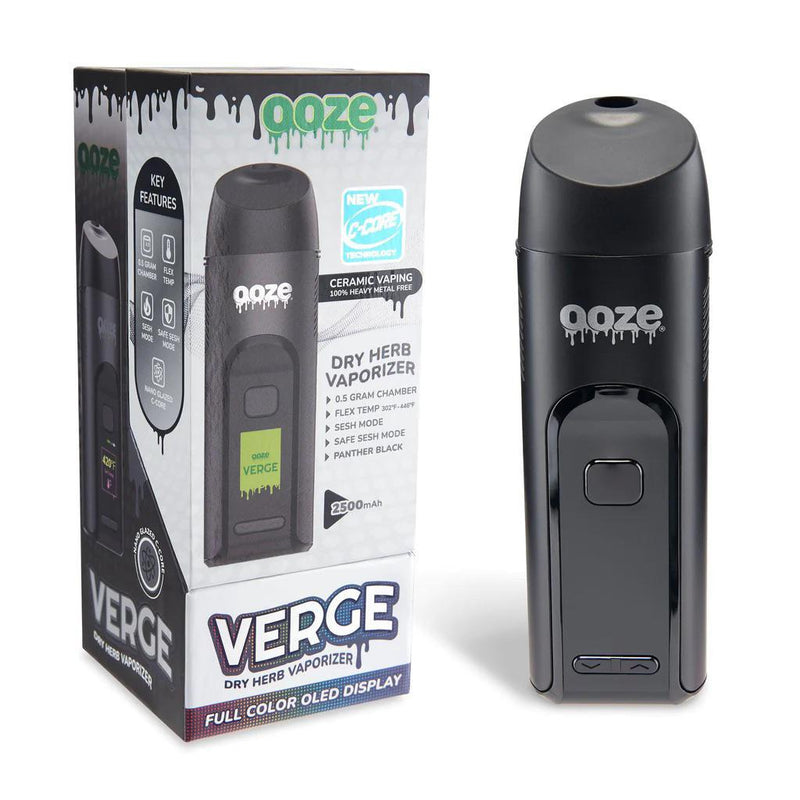 Ooze Verge 2500mAh Dry Herb Vaporizer Starter Kit With C-Core Technology