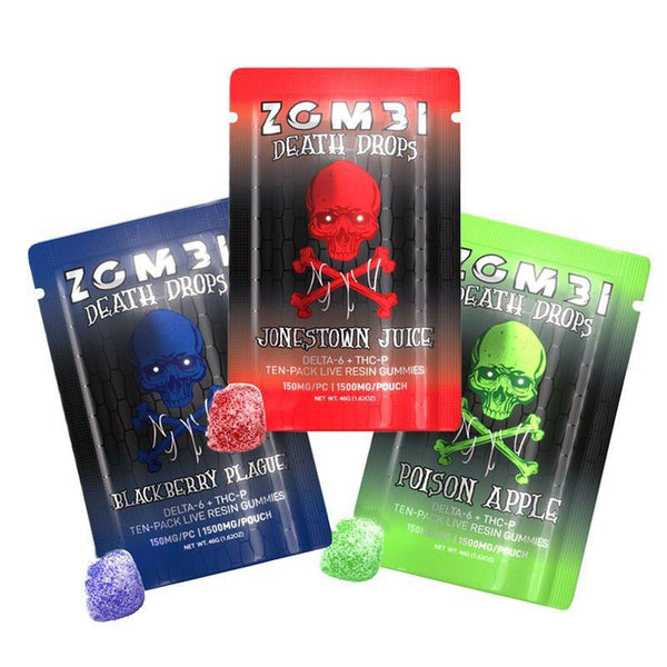 Zombi Death Drops Gummies 150mg | 2ct