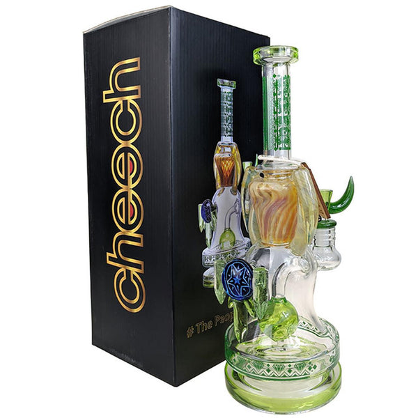 Cheech Glass - 11" Hail Sparta Banger Hanger Water Pipe - with 14M Bowl (CHE-238)