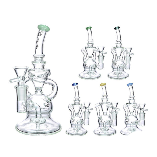 Dragon Glass Mini Water Pipe 179 Grams 6.45 Inches [DGE-274]