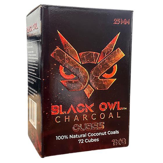 Black Owl Charcoal 25mm-72 Cubes