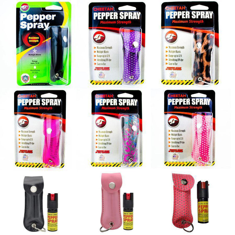 Pepper Spray w/Key Chain Case | Assorted