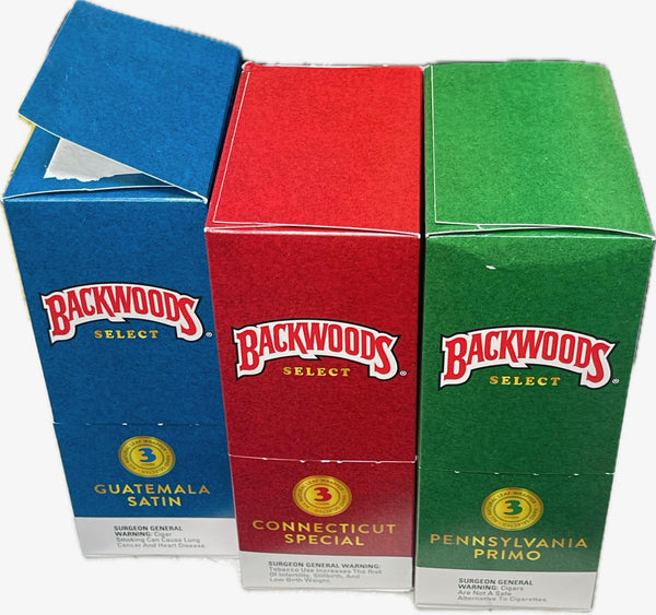 Backwoods Select Cigars 3 Pack
