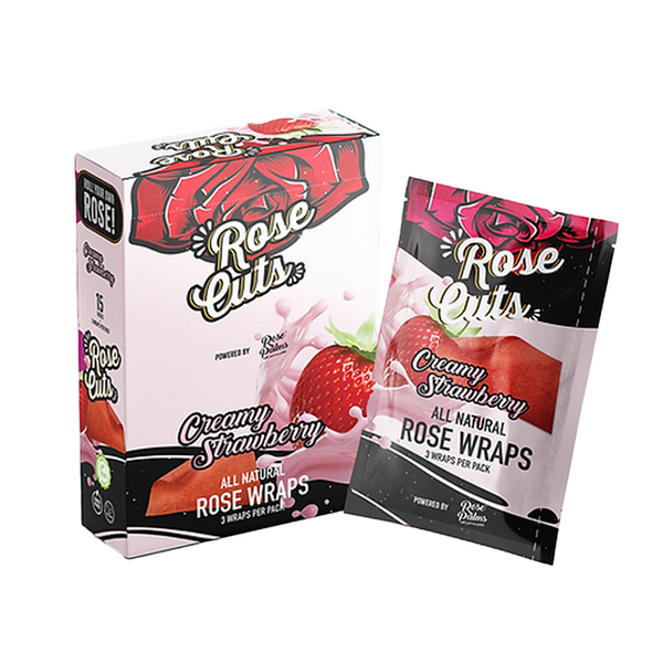 Rose Cuts Pink Wraps | 3pk