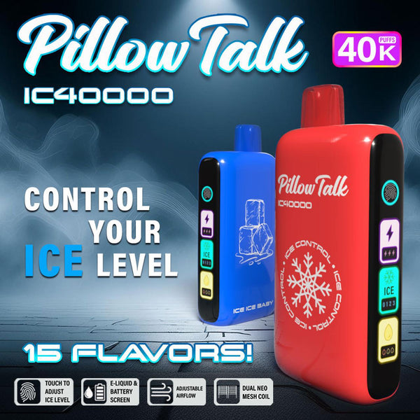 Pillow Talk Ice Control 40K Disposable Vape