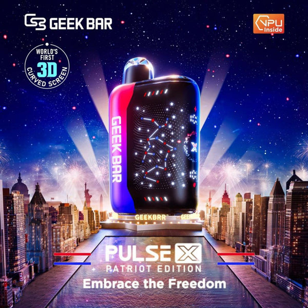 Geek Bar Pulse X 25K Disposable (Patriot Edition)