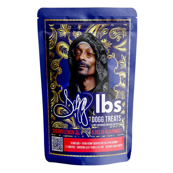 Dogg Lbs Dogg Treats by Snoop Dogg D9 Gummies 100MG - Pack of 5