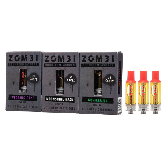 Zombi Countermeasures Triple Cartridges | 2g x 3 Carts | 6g