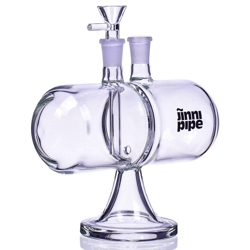 Jinni Pipe Glass Infinity Gravity Water Pipe - 602 Grams - 7 Inches