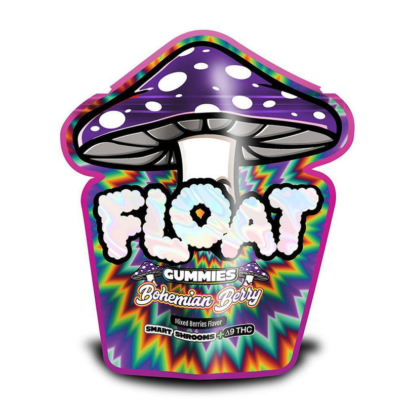 Float 100MG D9 Hemp Derived Vegan Smart Shrooms Gummies