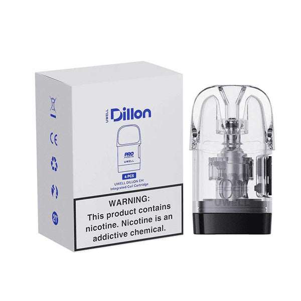 Uwell Dillon EM 2.5ML Replacement Pod - Pack of 4