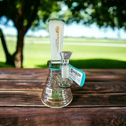 Dragon Platinum Water Pipe 7 Inches 200 Grams  [DGE-372]