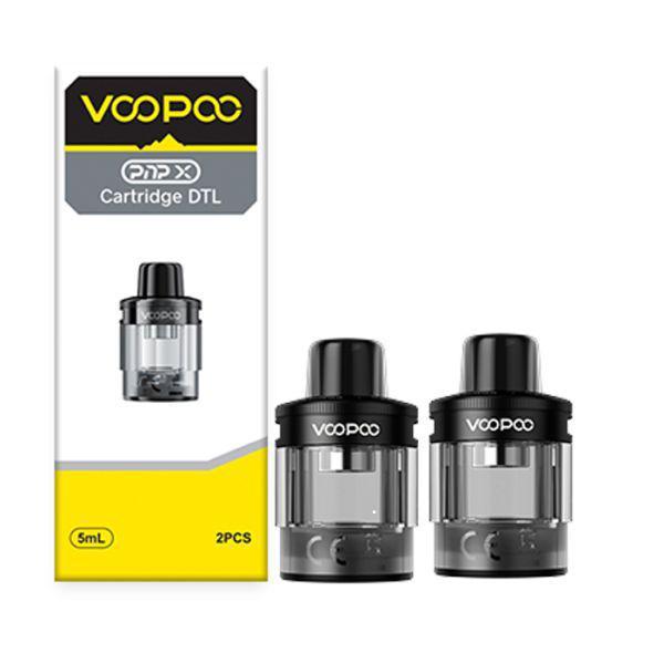 VooPoo PNP X 5ML Refillable Replacement Cartridge Pod - Pack of 2