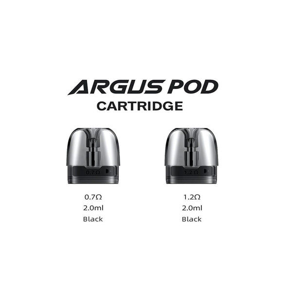 VooPoo Argus POD 2ML Replacement Pod Cartridge - Pack of 3