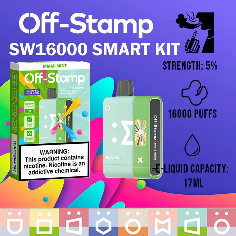 Off-Stamp x Lost Mary SW16000 Disposable Kit & Pod