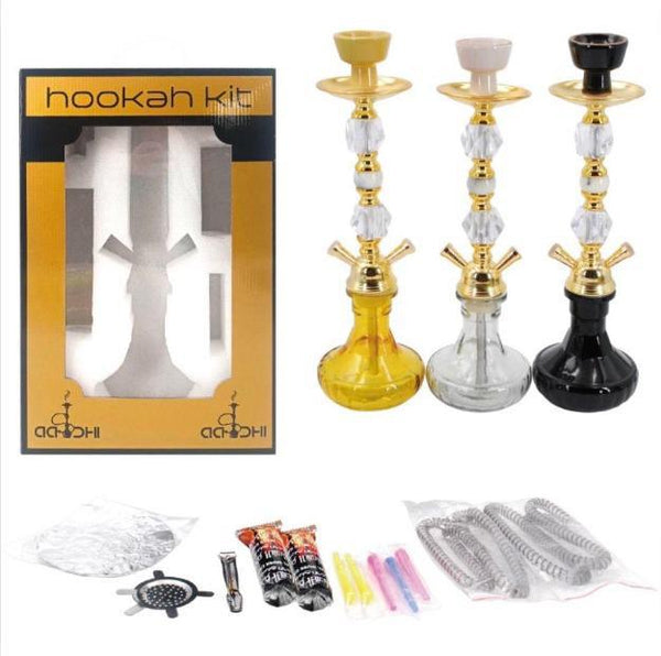 Aadhi Gold 2 Hose Hookah Starter Kit