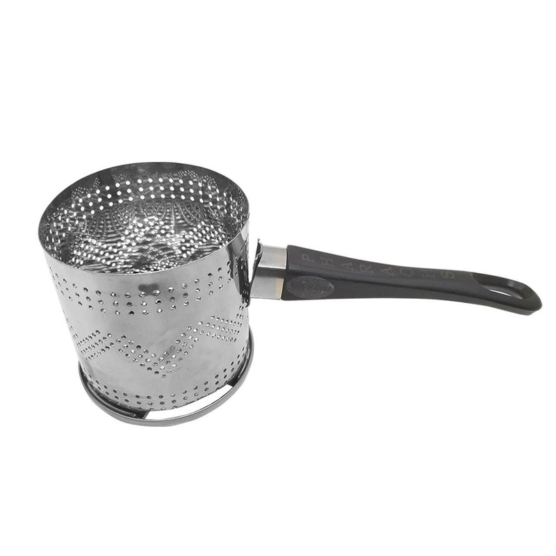 Pharaohs Stainless Steel Stove Top Charcoal Burner/Holder With Removable Handle - 2.0 Version [CB1905]