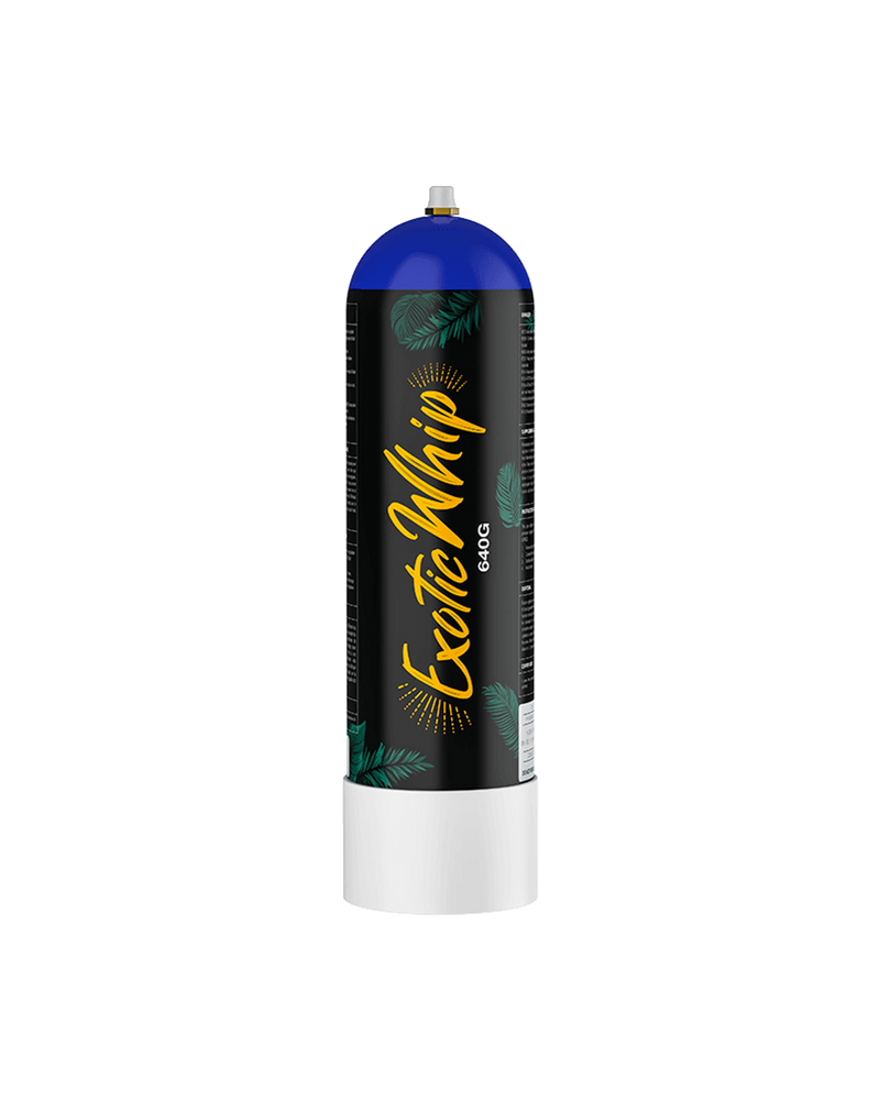Exotic Whip Cream Chargers - 640G Disposable Nitrous Oxide N2O Tank [F –  Sam's Paradise Vape, CBD, and Smoke