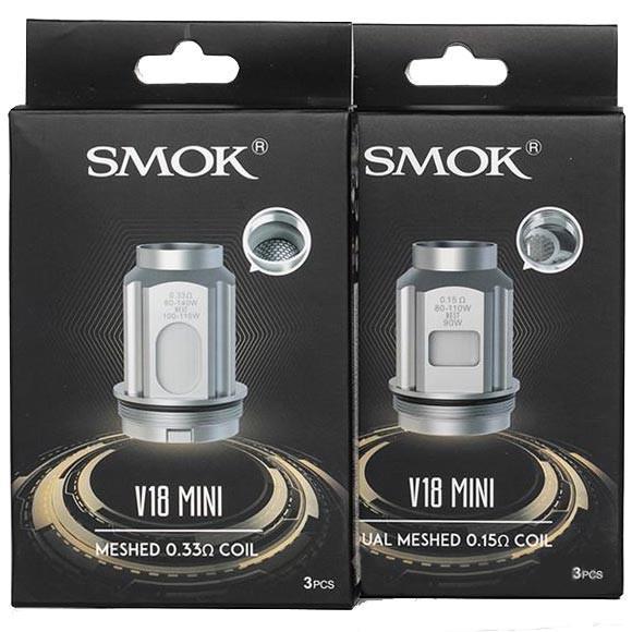 SMOK V18 Mini Replacement Coils - Pack of 3