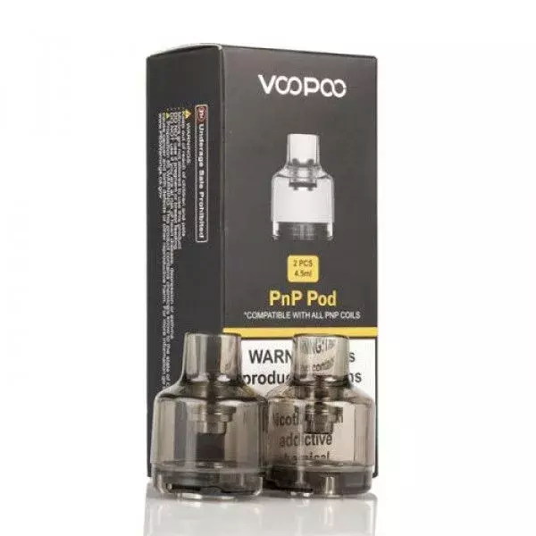 VooPoo PnP 4.5ML Refillable Replacement Pod - Pack of 2