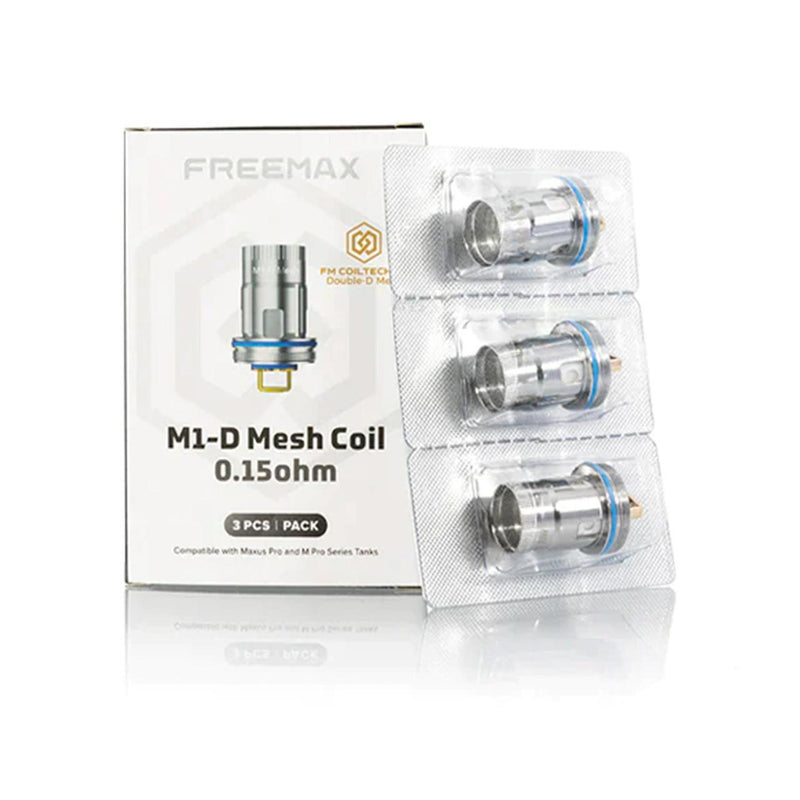 FreeMax M1-D Mesh Replacement Coils - Pack of 3