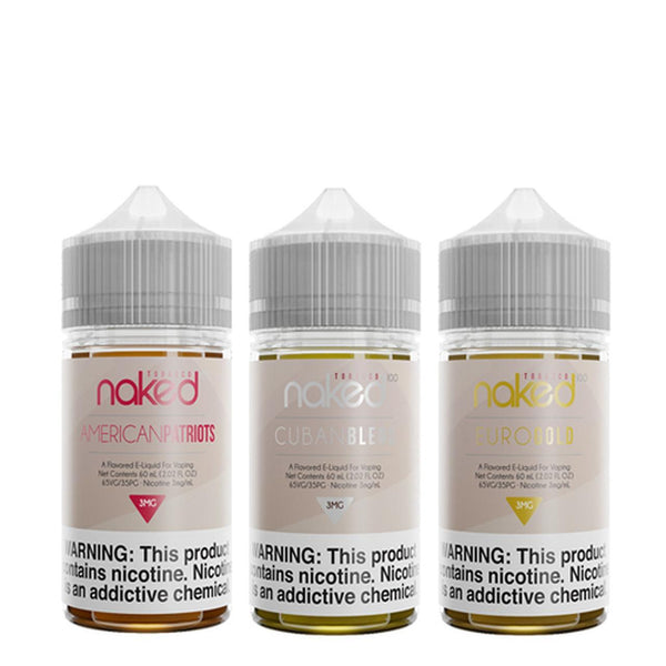 Naked100 Tobacco Collection E-Liquid 60ml