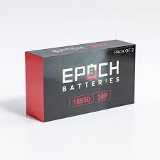EPHCH Batteries 18650 30p set of 2