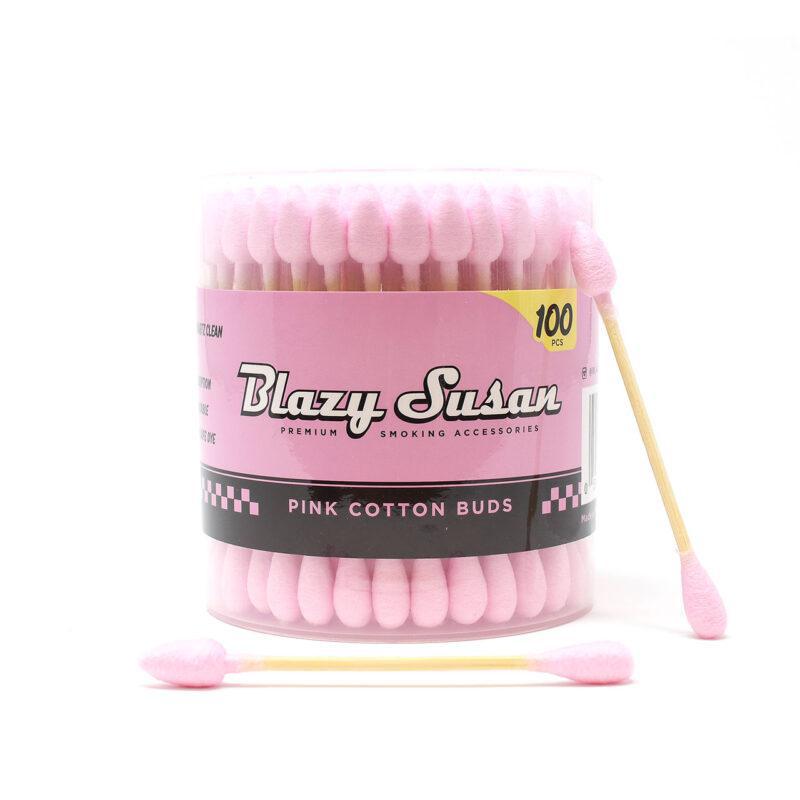 Blazy Susan Pink Cotton Buds - Pack of 100