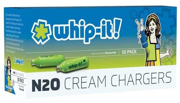 Whip-It Whipped Cream Charger [FOOD PURPOSES ONLY]